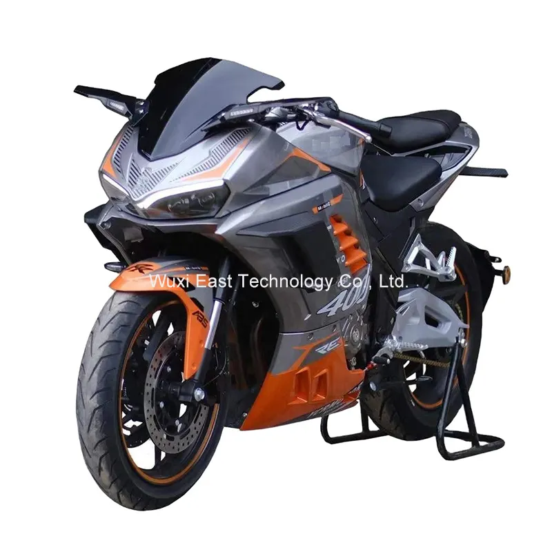 Hoge Snelheid Benzine Benzine Racing Motorfiets 400cc Dubbele Cilinder Waterkoeling Sport Motor