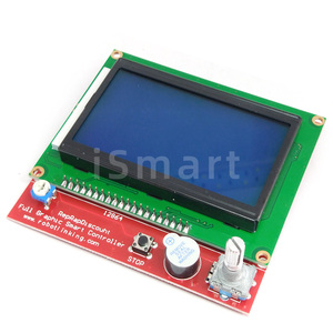 LCD12864 Control Panel 12864 lcd display bildschirm für 3D Printer platine Smart Controller RAMPS1.4 + Switch Board + LCD Cable - Product Image 2