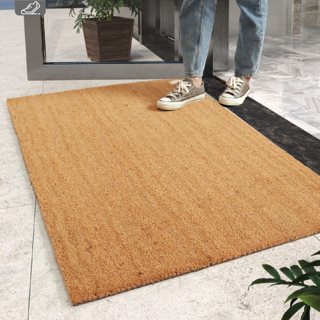 Plain Coconut Fiber Floor Mat