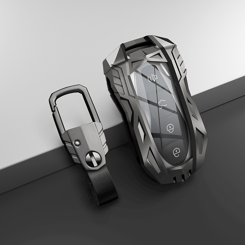 B gunmetal + porte-clés