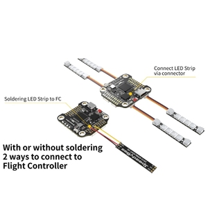 4PCS SpeedyBee <strong>Programable</strong> 2812 Arm LED Light Armlight 5V RGB For RC FPV Racing Freestyle Whoop Drone Quadcopter Runcam - Product Image 3