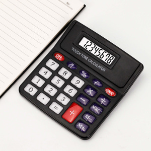 Al por mayor de 8 dígitos multifuncional pequeña calculadora electrónica de tono táctil para estudiantes de papelería - Product Image 4