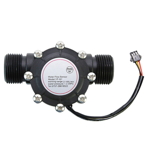 DN25 Digital LED Display Flow Quantitative <strong>Controller</strong> Instrument+1&quot; Male Thread Plastic Flowmeter Sensor+1&quot; Water Solenoid Valve - Product Image 4