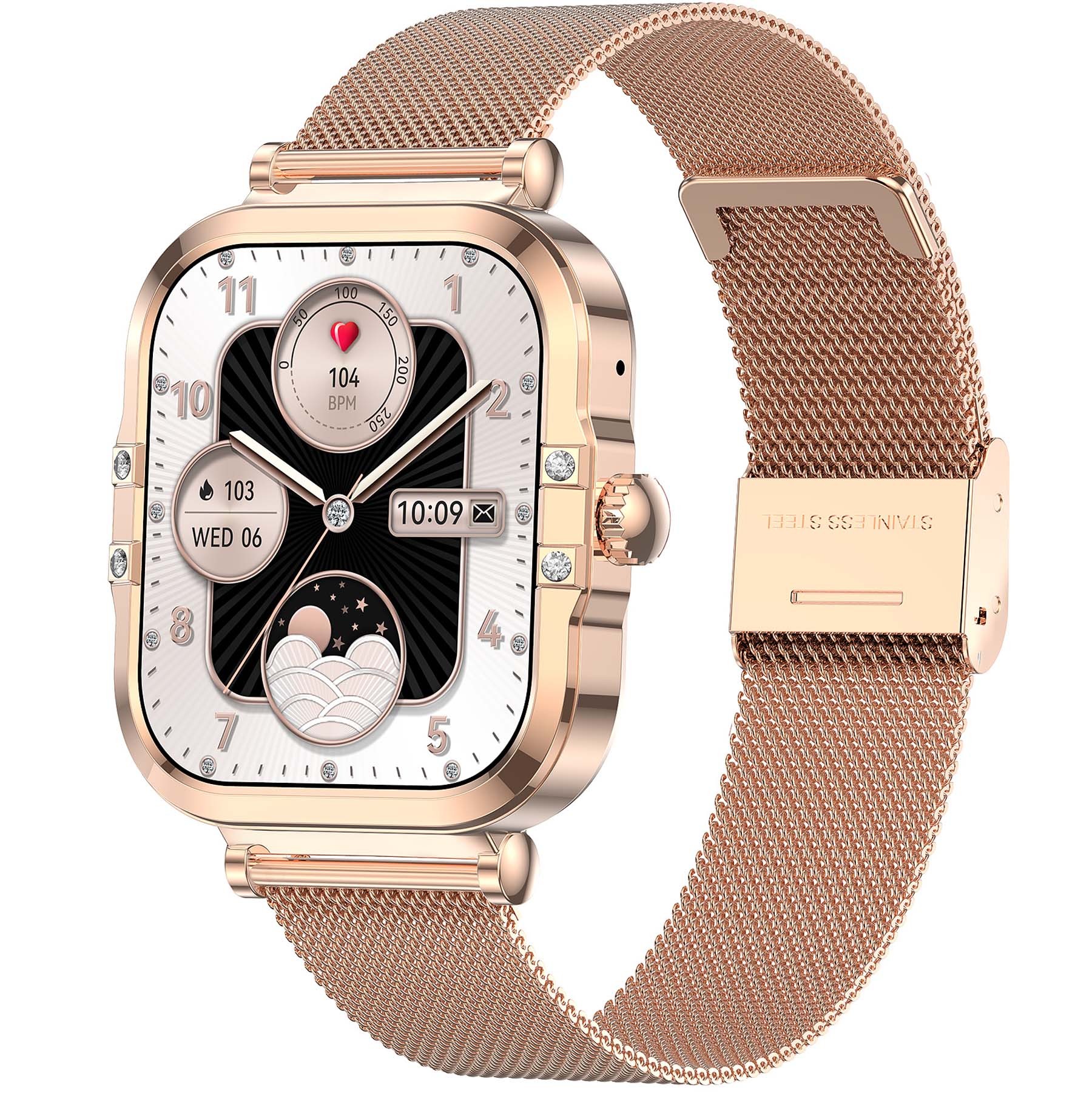 Bracelet Acier Or