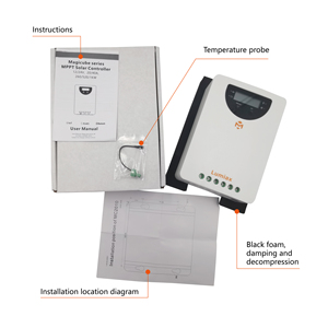Lumiax 60a Solar laderegler 12V 24V 36V 48V Mppt Off-Grid-System Kompatibel mit maximaler PV-Spannung von 150V. - Product Image 4