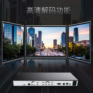 Bộ giải mã video chuyên nghiệp Chế độ chia màn hình 1 trong 12 ra 16 màn hình dành cho camera giám sát Áp dụng cho thiết bị camera an ninh - Product Image 6