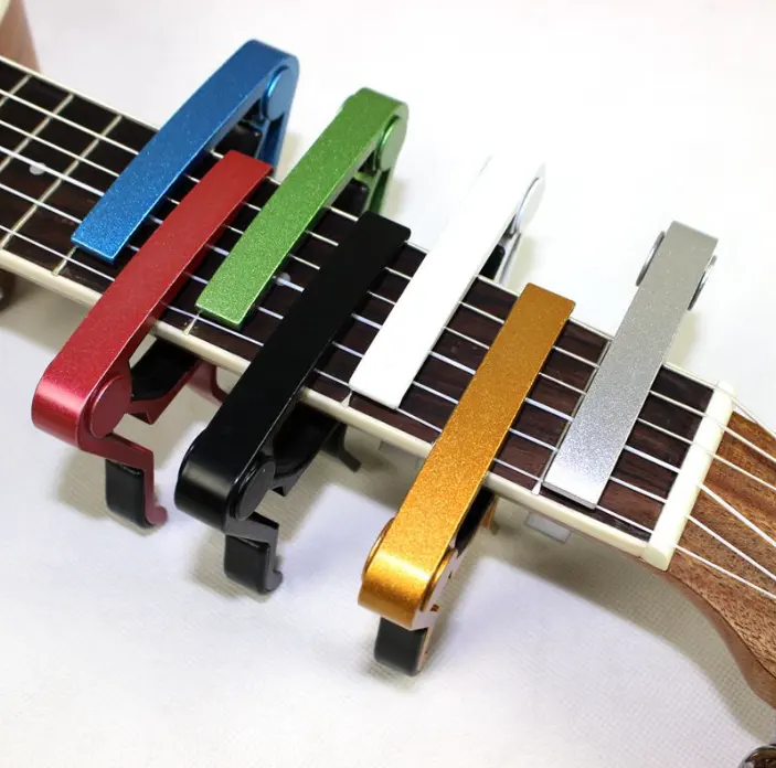 Capo de guitarra acústica eléctrica, pinza de Metal, accesorios de guitarra, sintonizador de guitarra