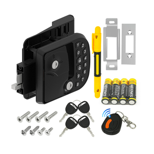 Full Metal Keyless <strong>Entry</strong> Keypad <strong>Key</strong> Fob RV <strong>Lock</strong> Deadbolt RV Door Keyless Remote Handle <strong>Lock</strong> for Camper Motorhome Trailer