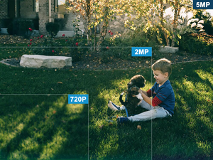 5MP Smart AI Human Motion POE <strong>IP</strong> <strong>Camera</strong> with Microphone H.265 Outdoor Audio Wide Angle 2.8mm <strong>P2P</strong> - Product Image 2