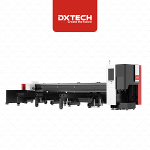 Dxtech автоматическая профессиональная волоконно-лазерная машина для резки труб с системой погрузки и разгрузки для продажи - Product Image 1