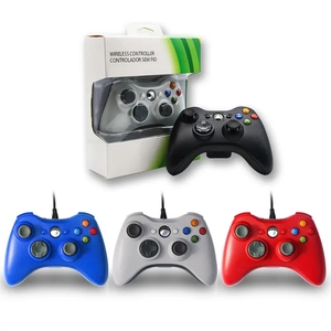 XBOX 360 için USB kablolu Gamepad konsol denetleyici XBOX 360 PC için oyun Joystick - Product Image 1