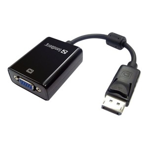 SANDBERG DisplayPort-VGAアダプタ。DisplayPort出力をVGA出力に変換します。 (91991646231) - Product Image 1