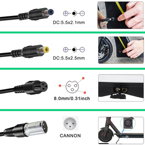 Adattatore di alimentazione Desktop di ingresso universale 65W più connettori CC (3.51,35mm/5.52,1mm) per l'attrezzatura - Product Image 4