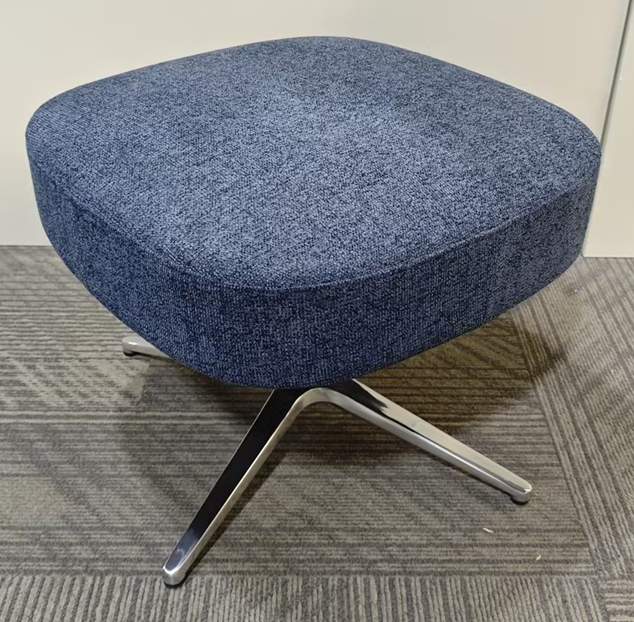 Pouf bleu