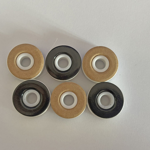 批发预缠绕梭子线L型70D/2聚酯磁性侧100% 聚酯刺绣梭子线