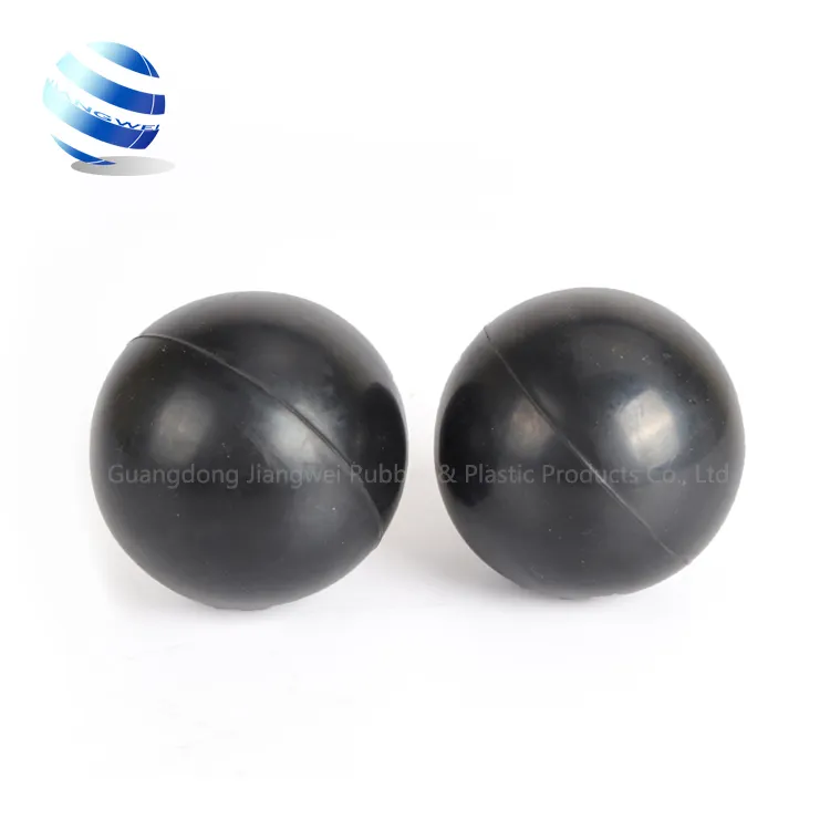 Industrial oil resistance solid electrical check valves elastic nbr epdm rubber balls seal plug for check valves