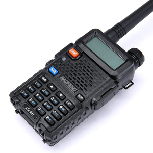 Radio portatile commerciale FM ricevitore Radio trasmettitore Radio Walkie Talkie bidirezionale UV 5R - Product Image 3