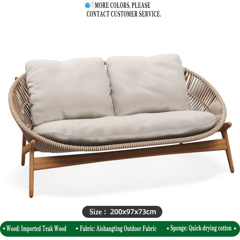 Canapé triple Aishangting en tissu imperméable