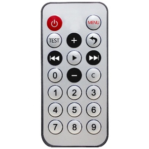 Mini 20 Keys Remote Control Ultra Thin Infrared IR Transmitter LED Remote Controller für Home Application Customized Code - Product Image 2