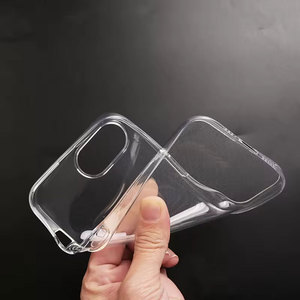 Laudtec şeffaf telefon kabuk için Iphone 17 hava 16 Promax ince temizle arka kapak kılıfı basit iş darbeye cep sjk - Product Image 4