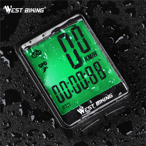 WEST BIKING-ordenador inalámbrico para bicicleta, con pantalla grande, odómetro, resistente al agua, GPS, velocímetro - Product Image 2