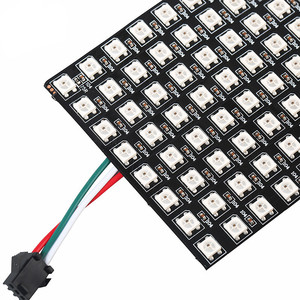 WS2812 8x32 16x16 LED Matrix Panel Light WS2812B Digital flessibile individualmente indirizzabile LED Smart RGB Module 5V Pixel Screen - Product Image 4