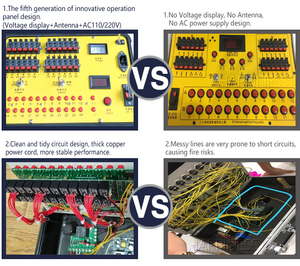 Bánh pháo hiển thị bảy màu đám mây tốt lành bán buôn đám cưới giáng sinh cho hệ thống bắn pháo hoa điện - Product Image 2
