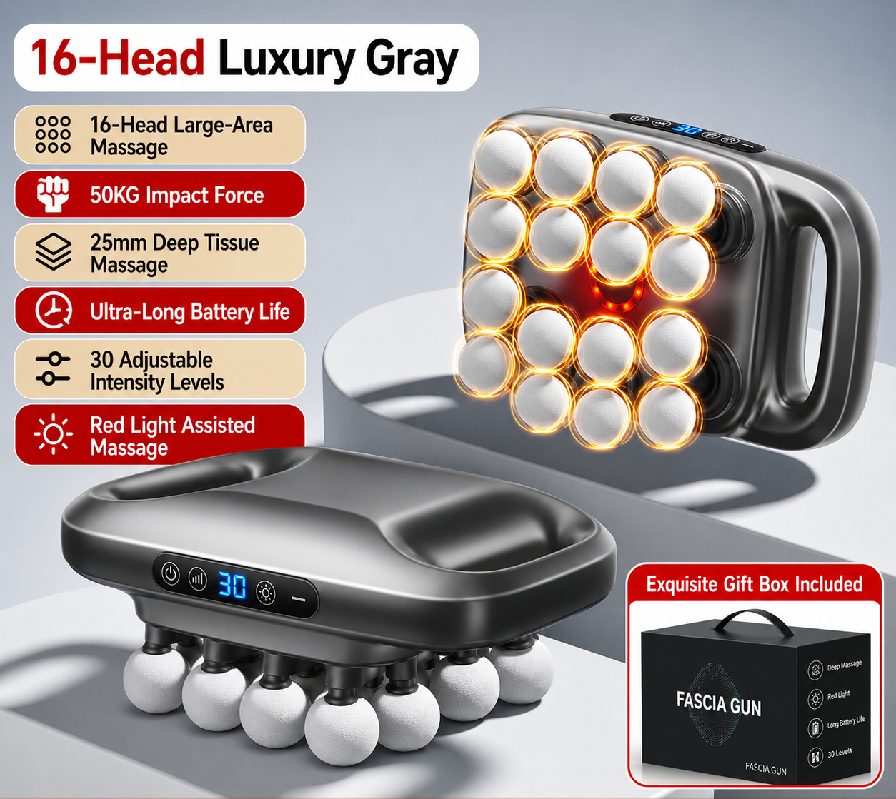 Batería de litio gris S8-16 de 11.1V 1800mAh 5C