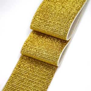 Correas elásticas brillantes de fábrica Elástico personalizado multifuncional para decoración de costura de correa - Product Image 2
