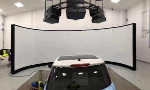 106 Inch 16:9 Projector <strong>Screen</strong> <strong>Fixed</strong> <strong>Curved</strong> <strong>Frame</strong> <strong>Screen</strong>/100&quot; 16:9 <strong>Fixed</strong> <strong>Curved</strong> <strong>Screen</strong> - Product Image 4