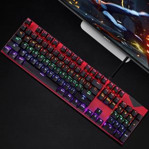 PC <strong>Key</strong> Board Geimer Teclado Para Tabletas 104 <strong>Keys</strong> Glowing Usb Wired <strong>Numeric</strong> Gamer Teclado Metal Mechanical Rgb Gaming <strong>Keyboard</strong> - Product Image 2