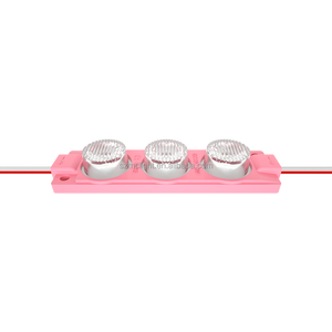 DC12V 24V 3w 3030 pcb屋外フォーカスLEDモジュール、LEDチャンネルレターサイン用45度レンズ付き - Product Image 2