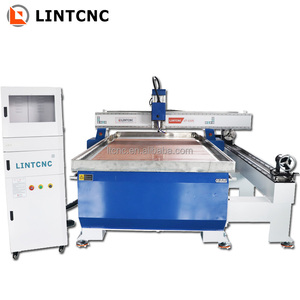 4 * 8FT 4 Axis Atc Wood CNC Router 1325 Máquina de carpintería con cabezal oscilante de husillo de 9kw giratorio 90 grados izquierda y derecha - Product Image 6