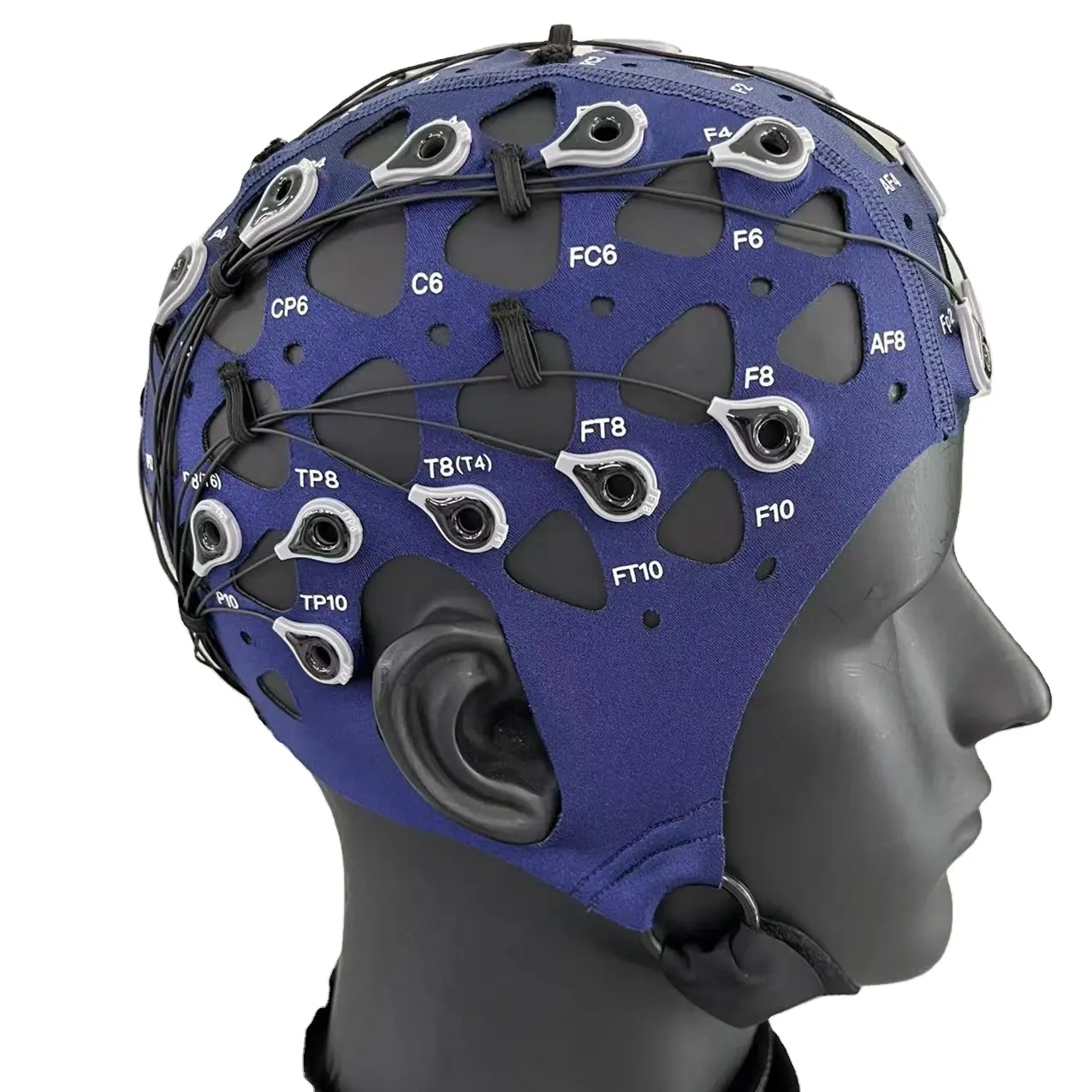 Greentek-Tapa de electrodos sinterizados, para la adquisición de datos EEG, para la grabación de datos móviles, mapeo cerebral