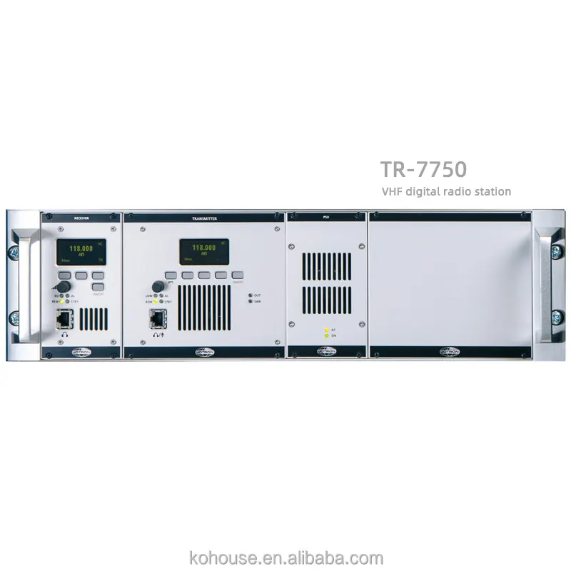 Émetteur-récepteur TR-7750 radio numérique multi-modules VHF série 7000 Jotron TA-7650 émetteur RA-7203 récepteur