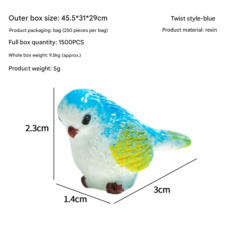 สไตล์บิดหัว-สีน้ำเงิน