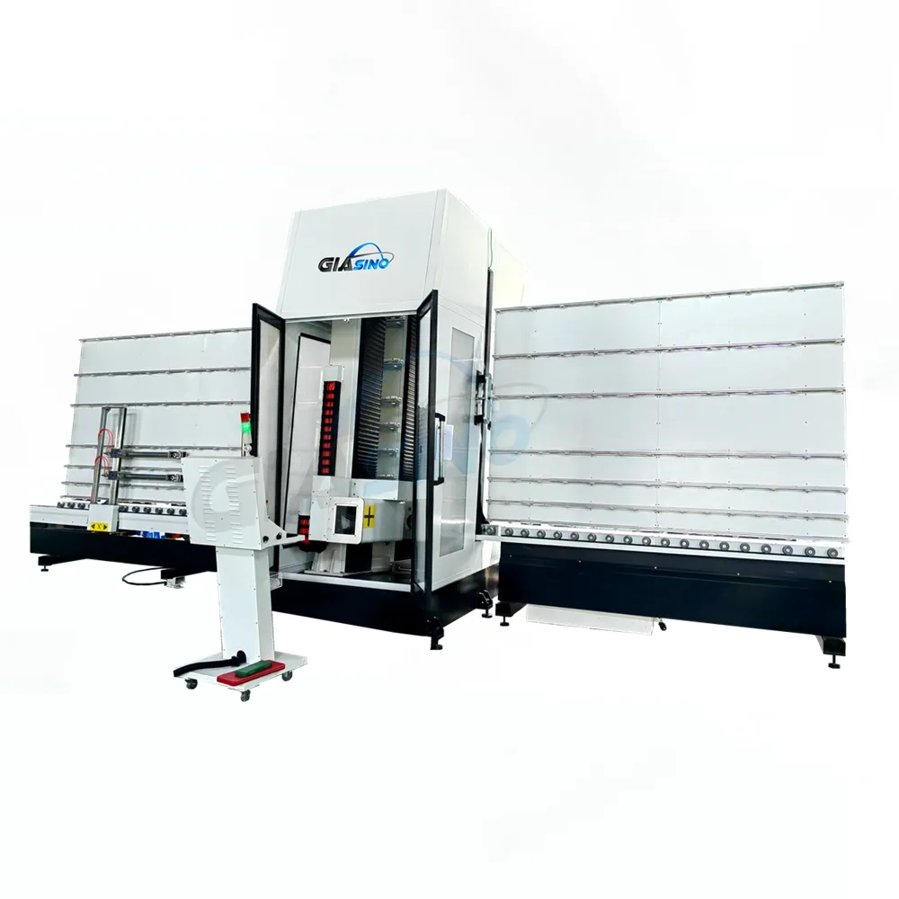 2542 CNC Glass Working Center/Vertical Glass Drilling and Milling Machine for Staircase Bathroom