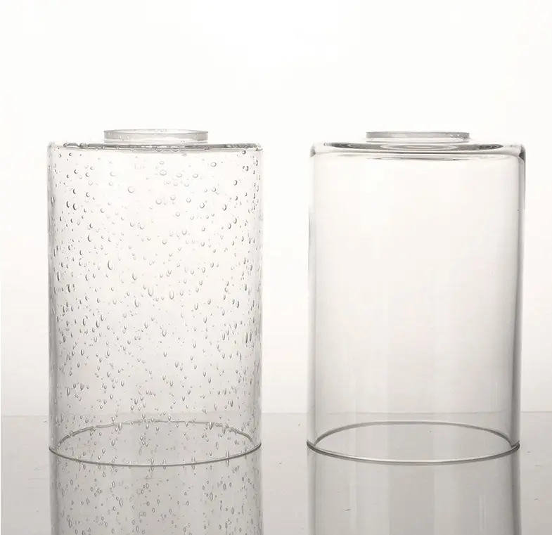 Glaszylinder glas-Sonnenblende-Festungsvorrichtung Sonnenschirm-Ersatz Glaslampenblende