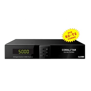 COARLSTAR กล่องทีวีรับสัญญาณดาวเทียม,4K Combo S2 T2เครื่องรับสัญญาณทีวีดาวเทียม Combo T2 + S2กล่องทีวีดาวเทียม Fta Stb - Product Image 1