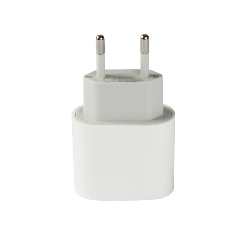 Cargador USB C individual blanco - Estándar UE