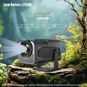 2024 HY320 Mini taşınabilir Android akıllı projektör 4K HD 720P 1080P otomatik odaklama LED 11.0 1-Year garanti abd ev sineması için fiş - Product Image 6