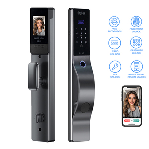 <strong>New</strong> Automatic Electronic Digital <strong>Lock</strong> Cerradura Inteligente WIFI APP Fingerprint Card 3D Face Recognition Smart Door <strong>Lock</strong> - Product Image 1