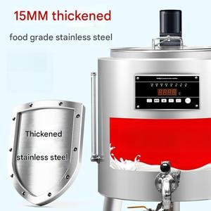 Serbatoio di pastorizzazione ad alto rendimento per il controllo automatico della temperatura della linea della bevanda del succo della latteria - Product Image 3