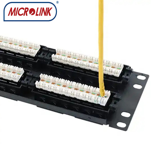 可拆卸48端口5类配线架utp类5e非屏蔽rj45克朗配线架 - Product Image 5