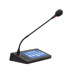 XIDLY-IP Network Talkback Microphone Public Address <strong>Intercom</strong> <strong>System</strong> With 7-inch Touch Screen