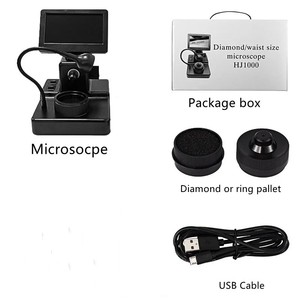 1000倍便携式GIA钻石腰围显微镜液晶显示屏珠宝数码显微镜 - Product Image 6