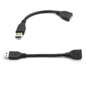 Convierte el cable de impresora USB USB3.0 macho a hembra cable de datos USB de extensión