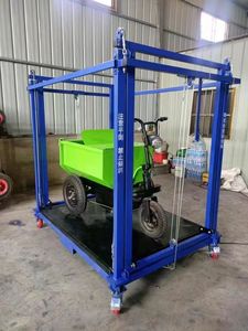 ZYTJ 4M/500 Kg/EU Plug <strong>Loaded</strong> Electric Lifting Scaffolding Electric High -Altitude Operation Convex Structure <strong>Platform</strong> - Product Image 4