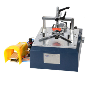 Hot Sale Pneumatic Manuell V Nagel rahmen Fixier maschine Bild Foto rahmen Verbindungs maschine - Product Image 5