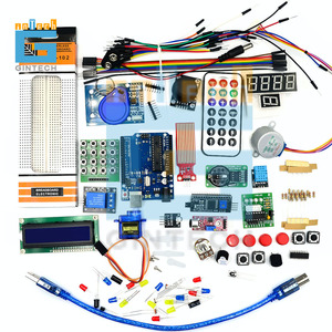 RFID-Starter-Kit für Arduino Uno R3 Starter-Kit Entwicklungs platine lcd1602 Überbrückung kabel, Relais modul, RTC-Modul